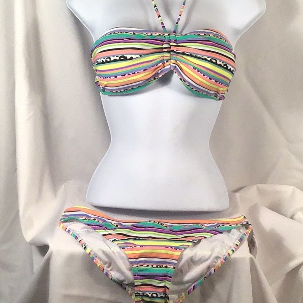 OP stripped bikini set